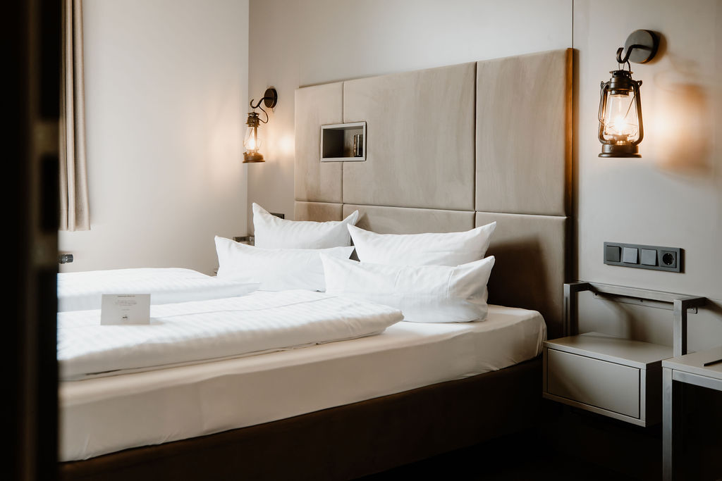 große Betten zum Ausruhen im Nationalpark Harz