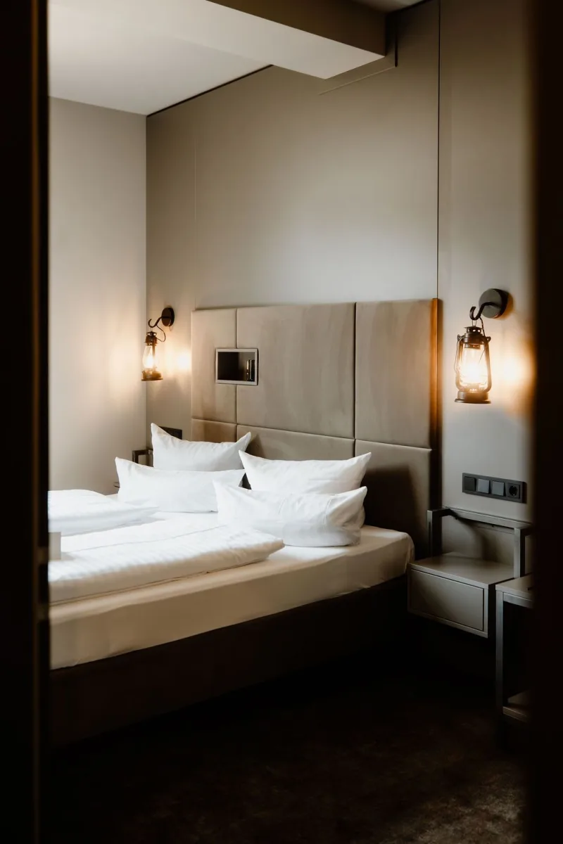 Klassisches Doppelzimmer im Hotel Oma Ida