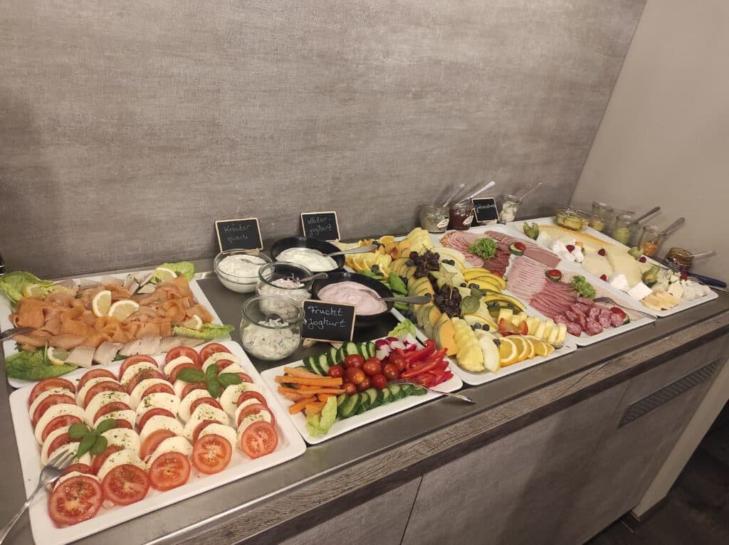 Umfangreiches Frühstücksbuffet in Braunlage im Harz